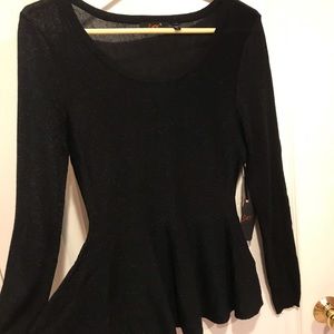 Dex peplum blouse.